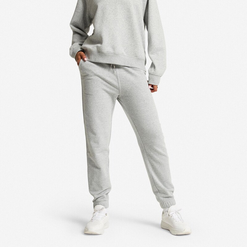 DOMYOS Dámské bavlněné tepláky na jogging 112762055
