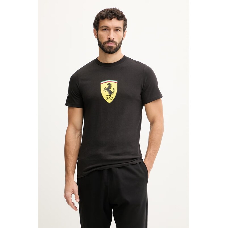 Bavlněné tričko Puma Ferrari 112774248