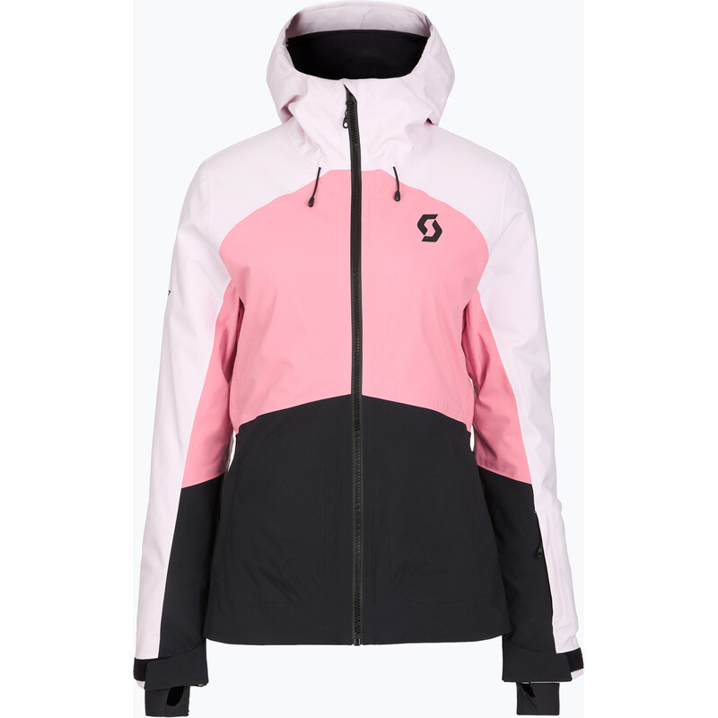 Dámská lyžařská bunda SCOTT Ultimate Dryo 10 paradise pink/black