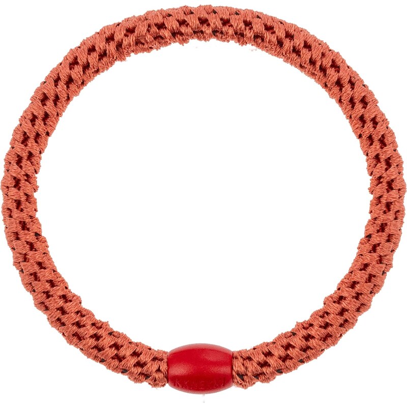 Gumička do vlasů Kknekki Slim Teracotta