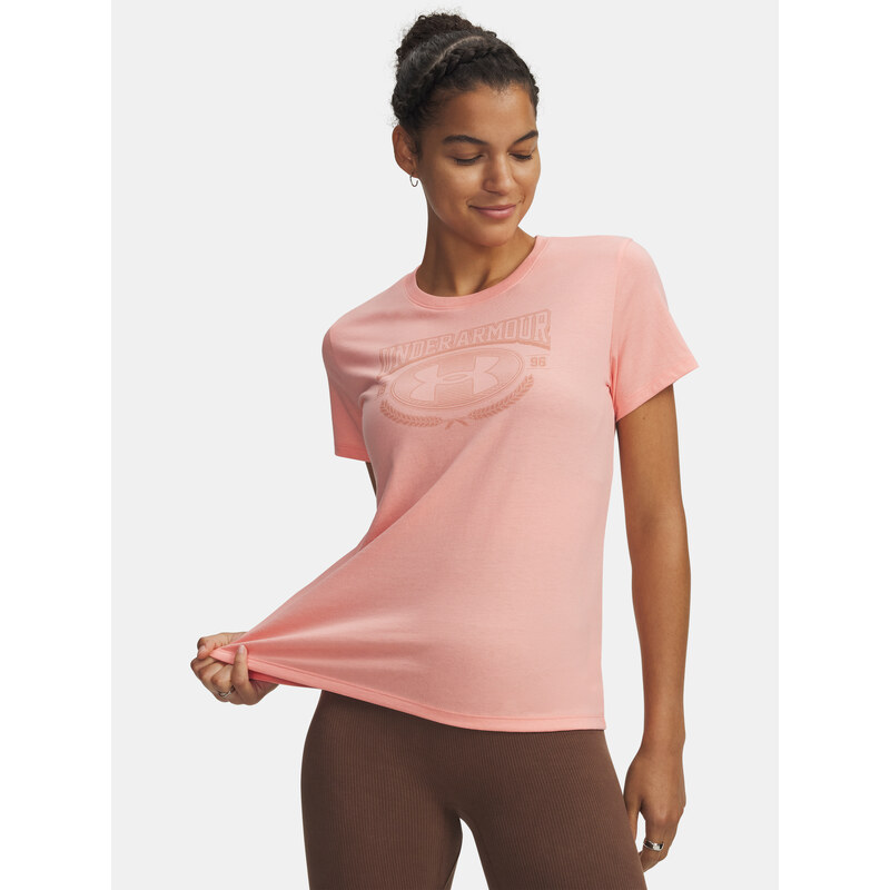 Dámské triko Under Armour UA W VARSITY SS-PNK