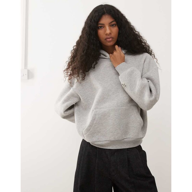 COLLUSION boxy hoodie in grey 112780661