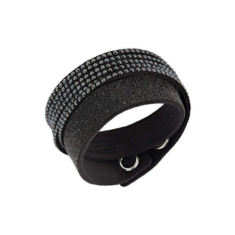 Swarovski Černý náramek Slake Black Duo 5158292