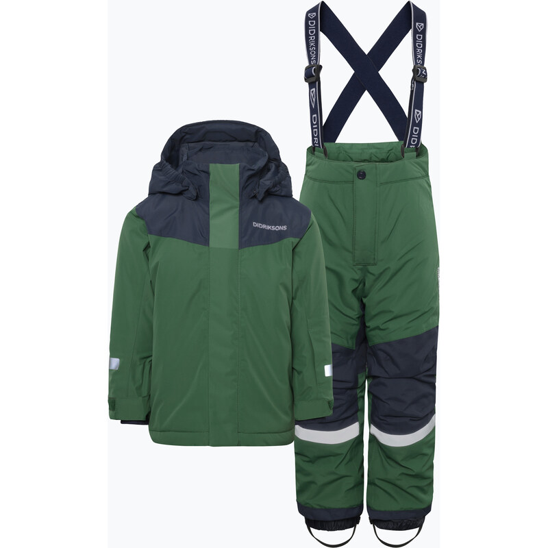 Dětská lyžařská souprava Didriksons Skare pine green