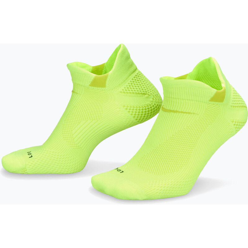 Ponožky Nike Running Lightweight No-Show volt/bright cactus