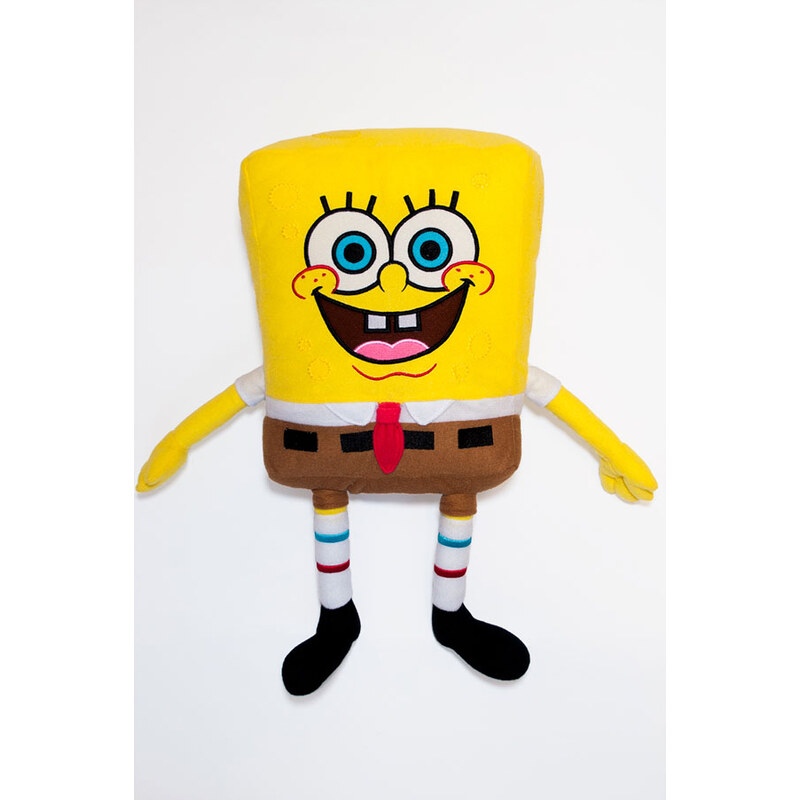 Halantex Polštářek 3D SpongeBob polyester 40x20 cm