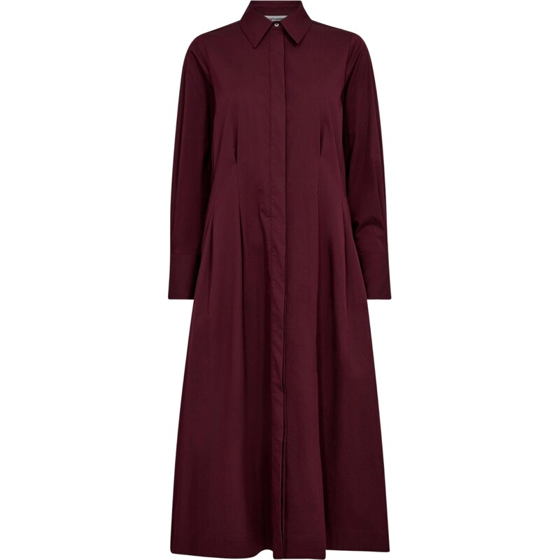 cocouture Košilové šaty Poppy vínově červená 112781289