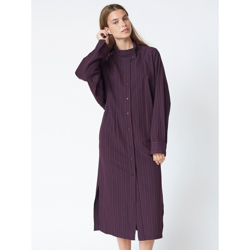 cocouture Košilové šaty Trinny lilek / bordó 112781290