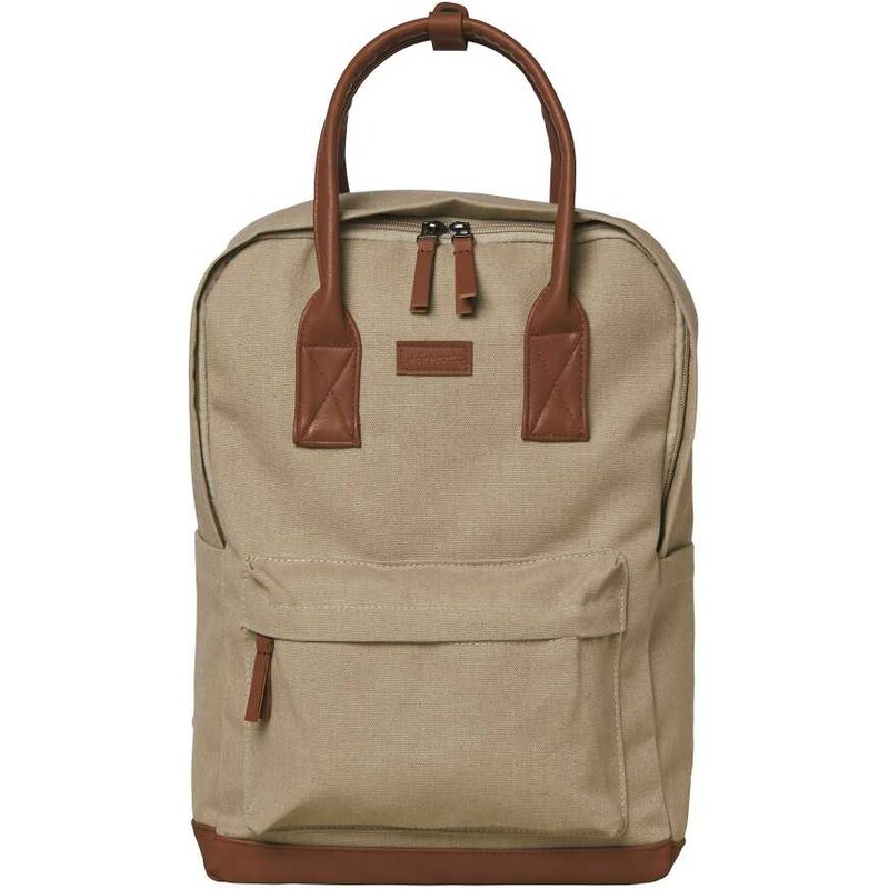 Jack & Jones Pascal backpack in beige-Neutral