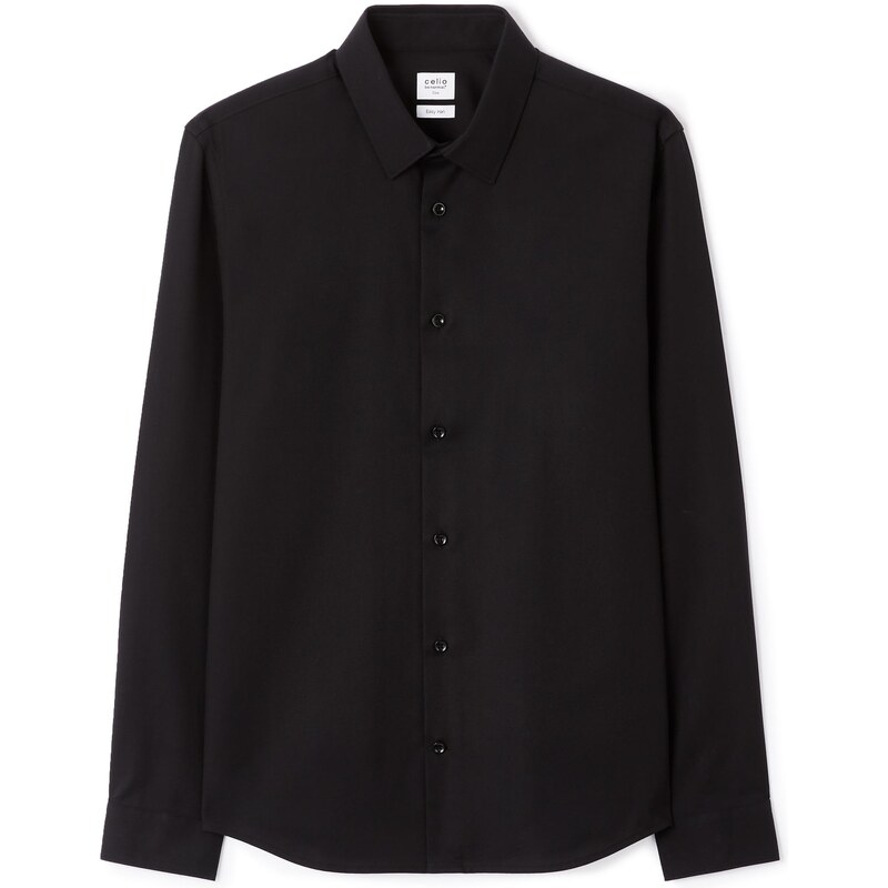 Pánská černá slim fit košile Celio