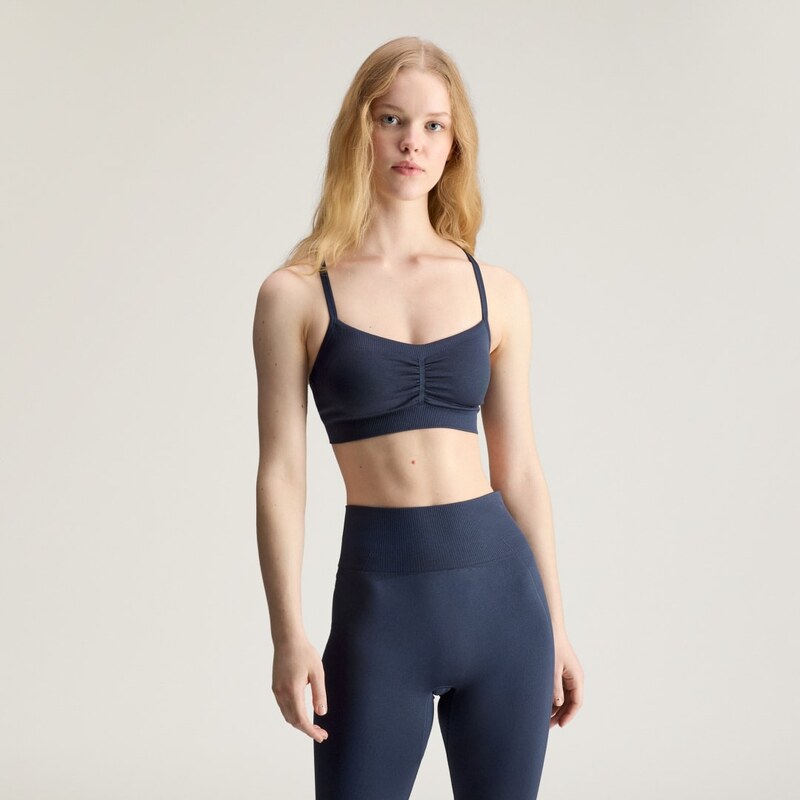 Podprsenka adidas By Stella McCartney Seamless Yoga