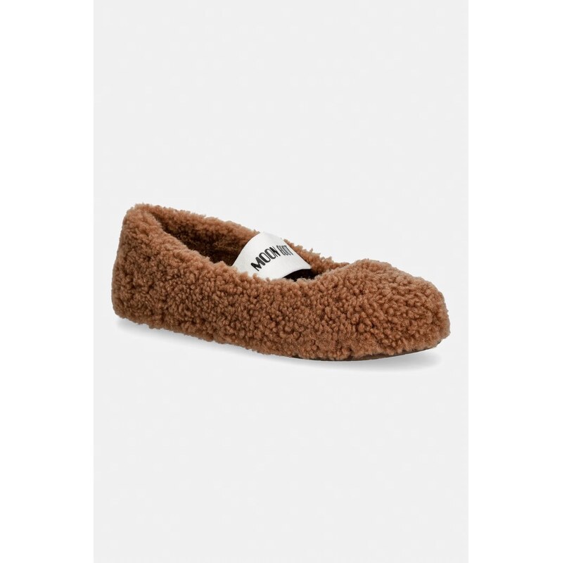 Baleríny Moon Boot MB SHEARLING BALLERINA 112792297
