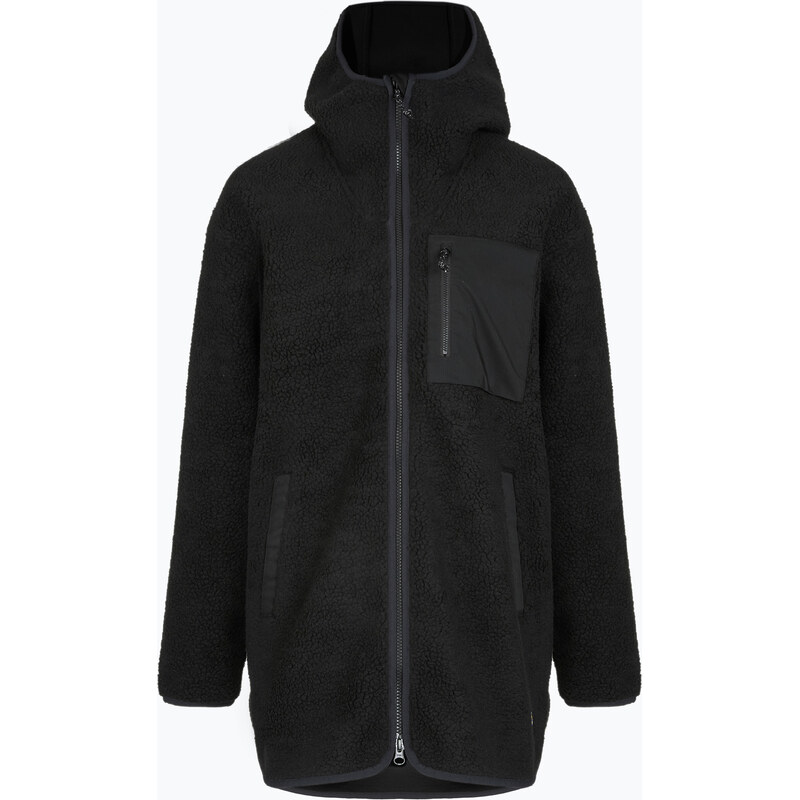 Dámská mikina Fjällräven Vardag Pile Fleece Long black