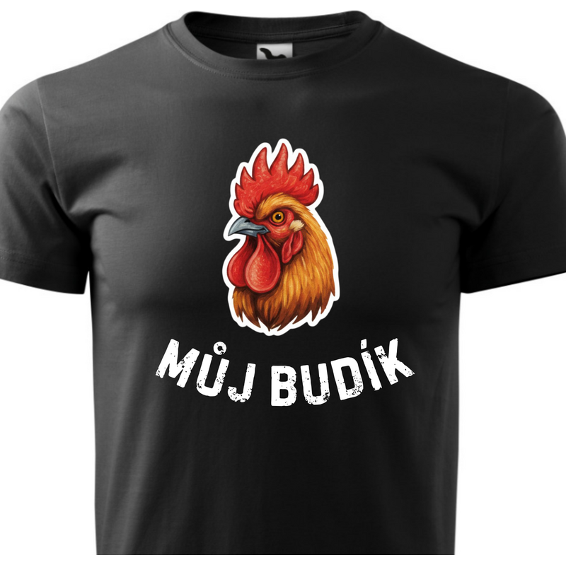 Fenomeno Pánské tričko Můj budík - černé
