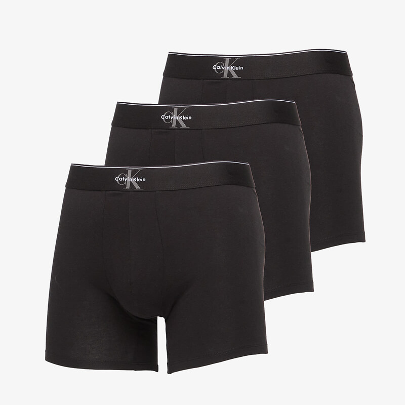 Boxerky Calvin Klein Boxer Brief 3-Pack Black M