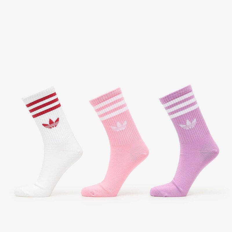 adidas Originals Ponožky adidas 3-Stripes Crew Socks 3 Pairs