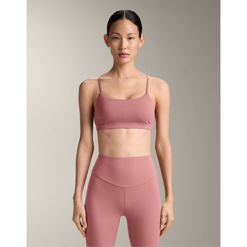 OYSHO Comfortlux light-support sports bra with crossover straps