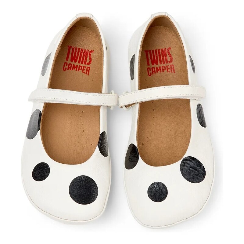 Camper Dětské kožené baleríny Camper TWS Kids