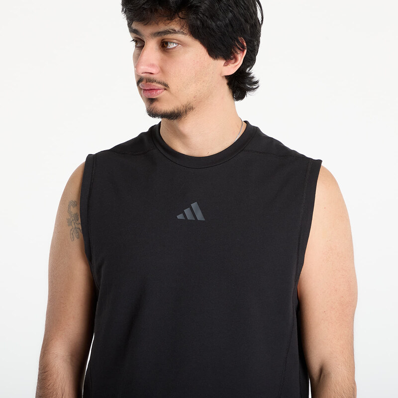 adidas Performance Tričko adidas D4T X Sleeveless Tank Top Black XL
