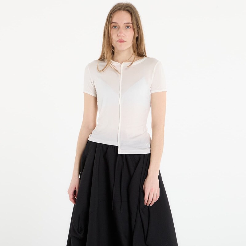 Tričko Y-3 Dip Dye Fitted T-Shirt Chalk White L