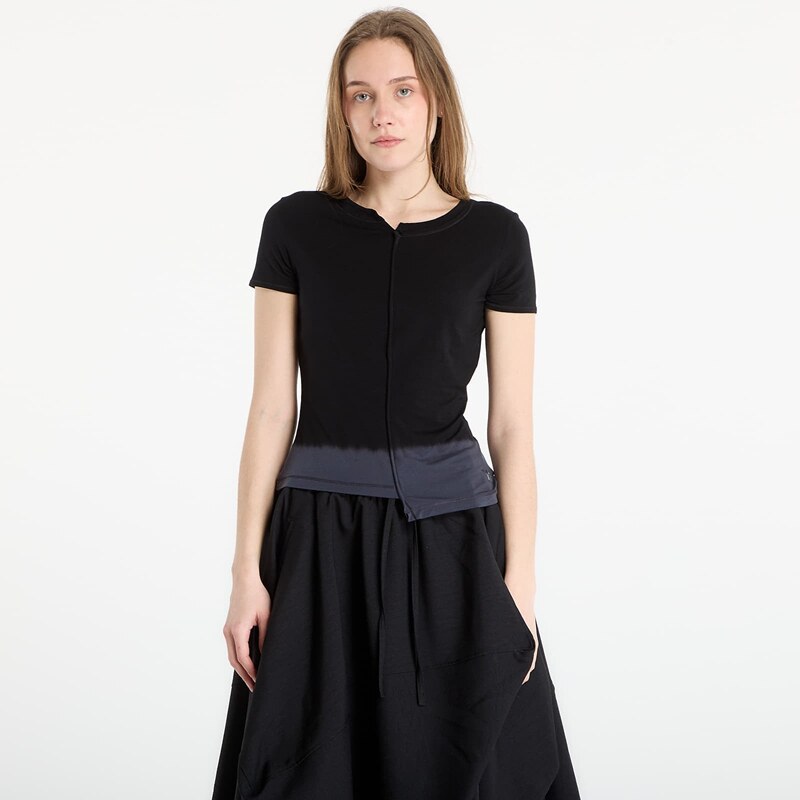 Tričko Y-3 Dip Dye Fitted T-Shirt Black S