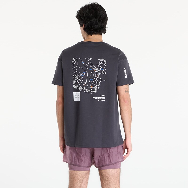 adidas Performance Tričko adidas Terrex Xploric Graphic T-Shirt Carbon L