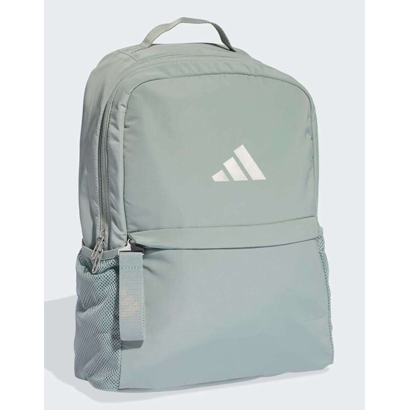 adidas performance Sport backpack in wonder sage / silver metallic 115505631