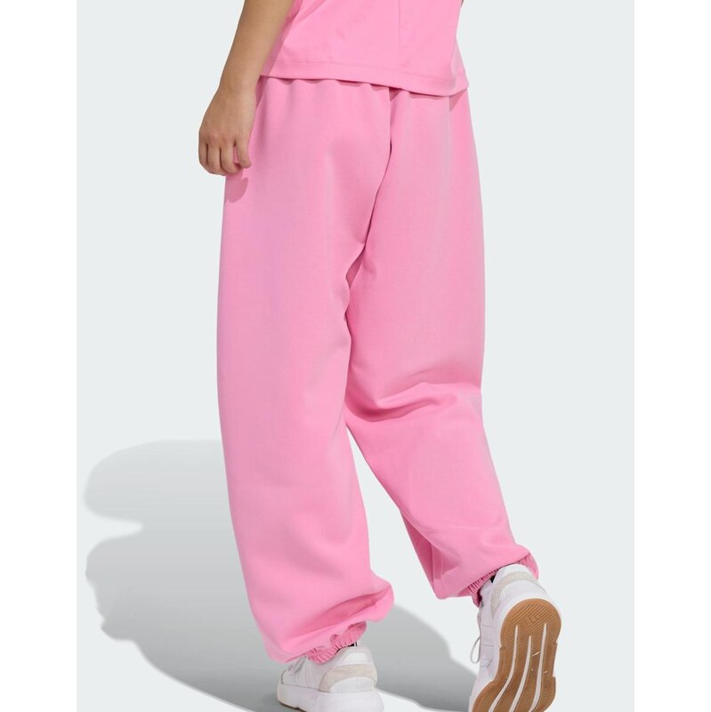 adidas performance Soft lux loose pant in st tropic bloom-Pink 115496211