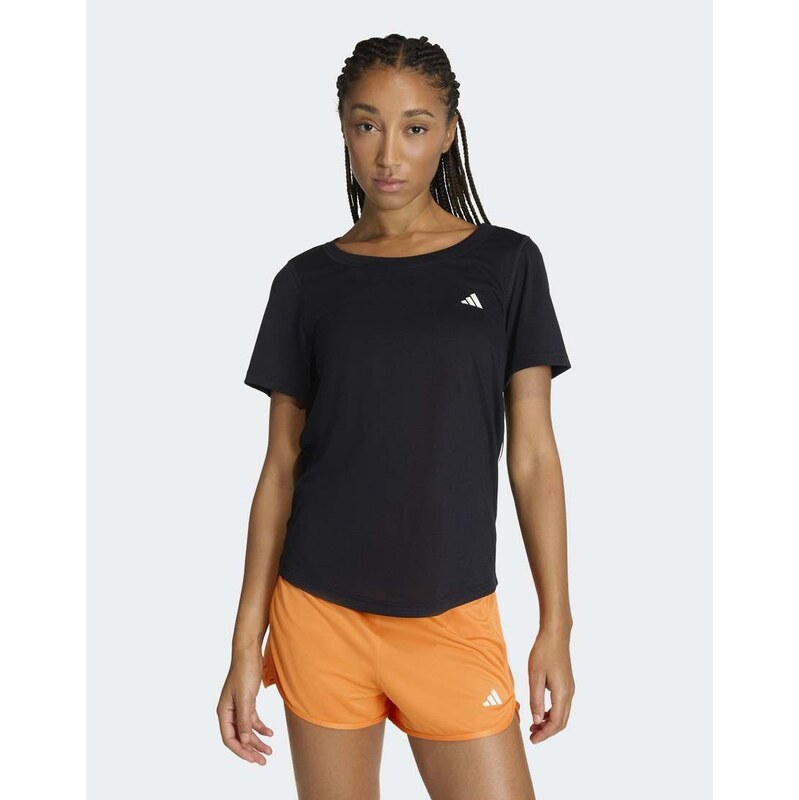 adidas performance Workout essentials scoop neck t-shirt in
