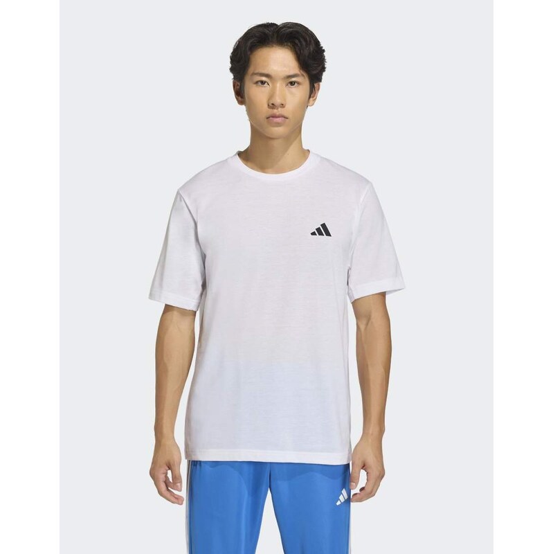 adidas performance Workout essentials feelready t-shirt in white