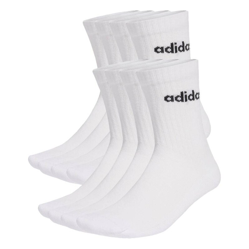 adidas performance Linear cushioned crew sock 10 pair pack in