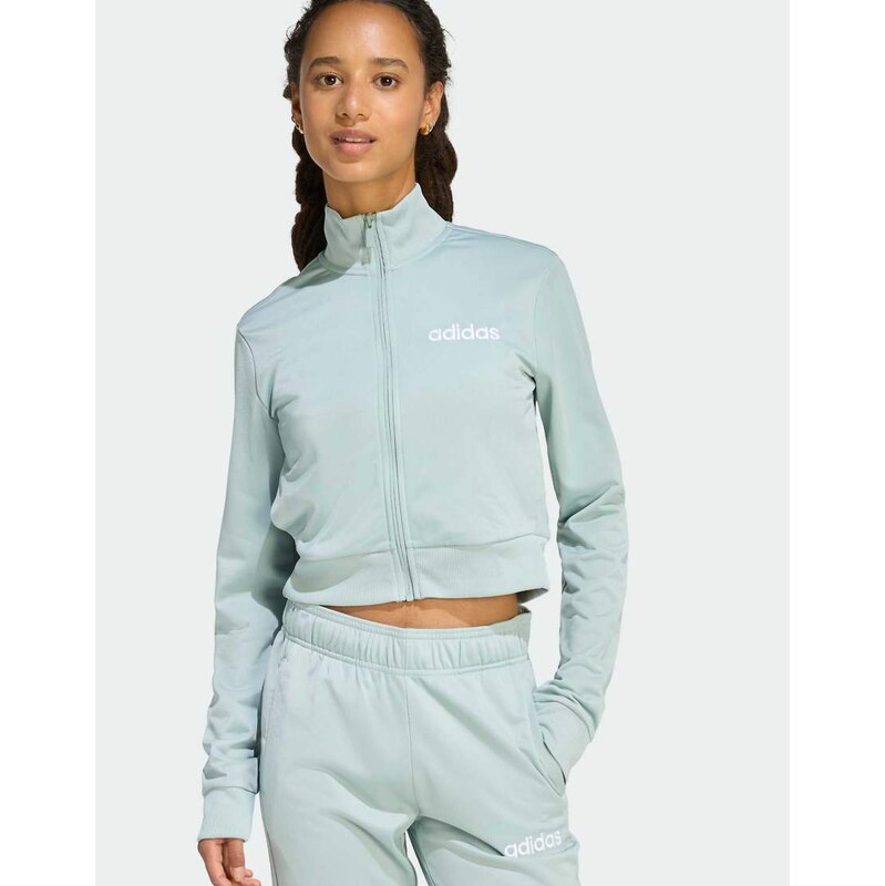 adidas performance Glam tracksuit in wonder sage-Green 115500099