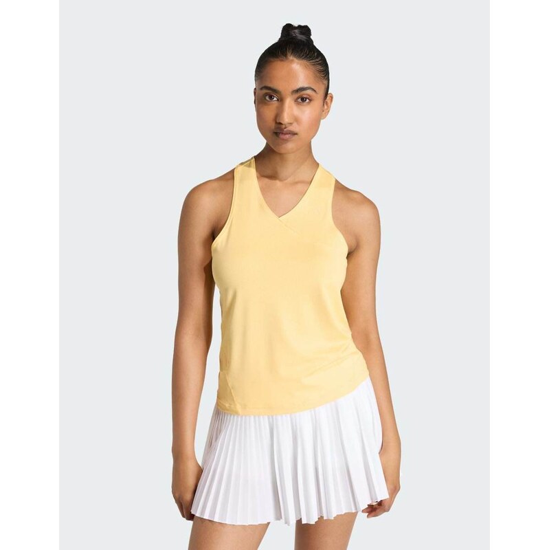 adidas performance Club tennis climacool v-neck tank in ice