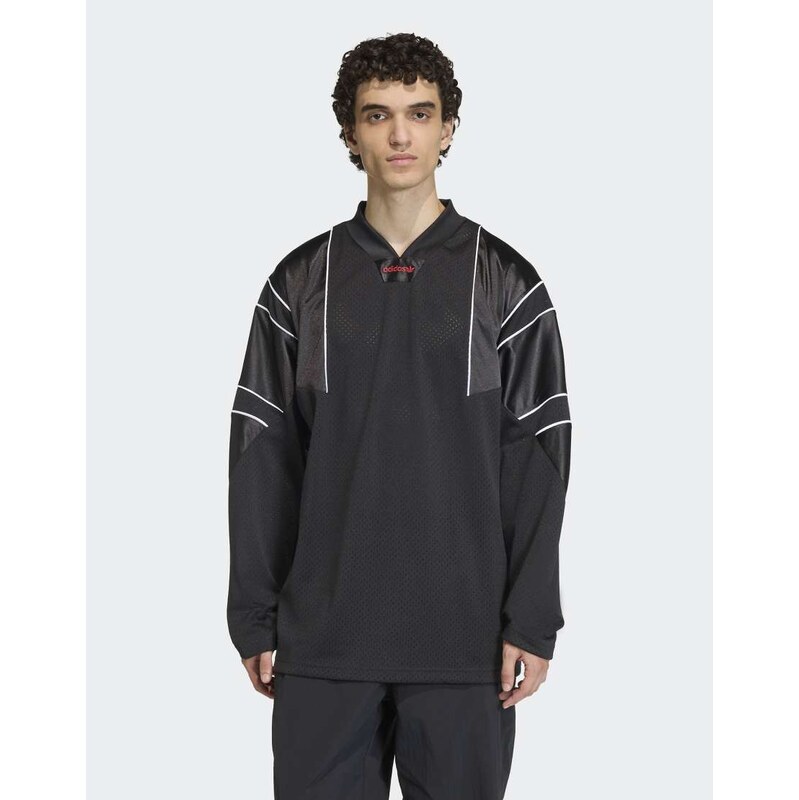 adidas Originals Long sleeve jersey in black