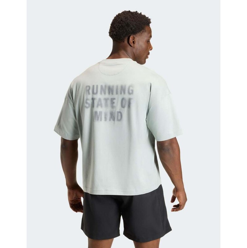 adidas performance Adi365 cheering t-shirt in wonder sage-Green 115082032
