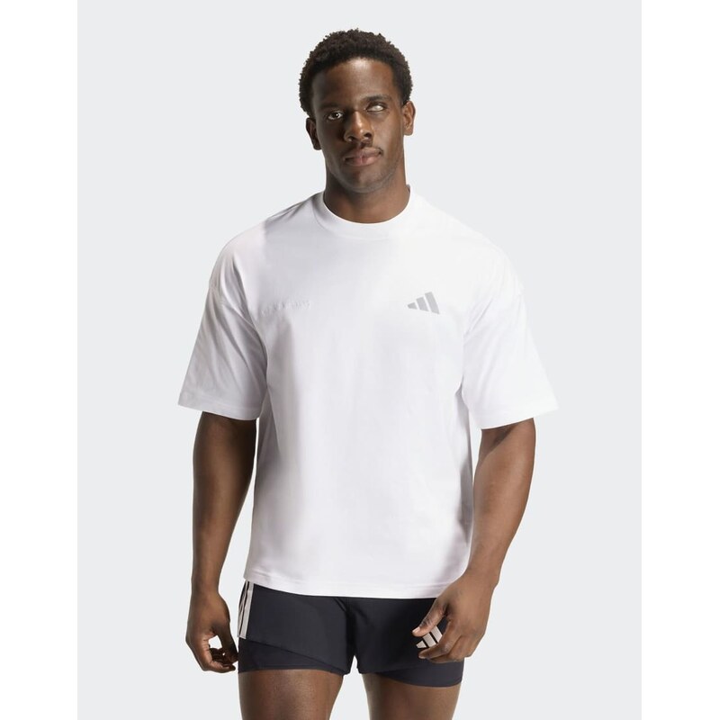 adidas performance Adi365 cheering t-shirt in white 115505893