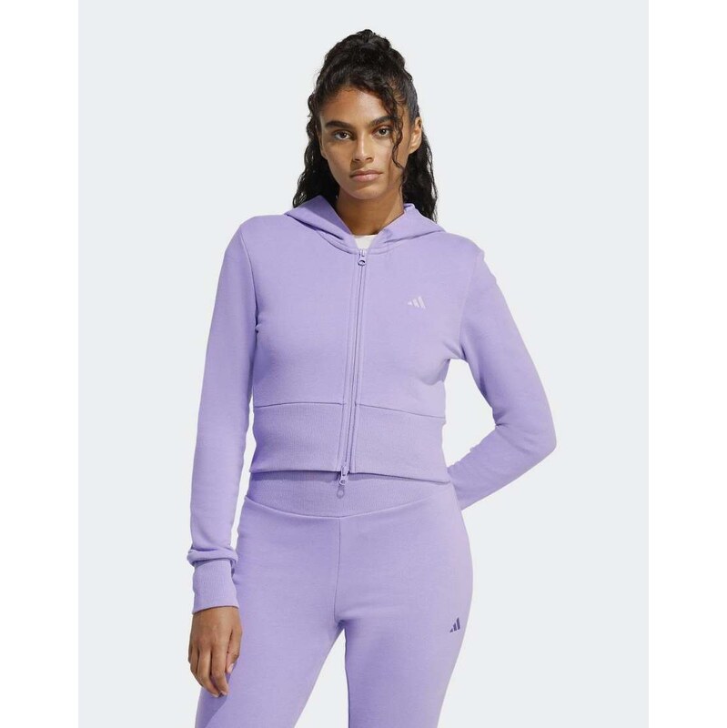 adidas performance Seasonal essentials french terry full-zip track top 115505860