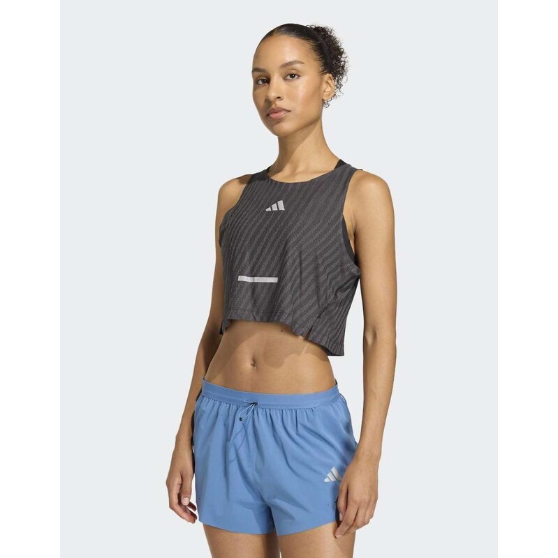 adidas performance Adi365 climacool+ engineered tank top in black 115500132