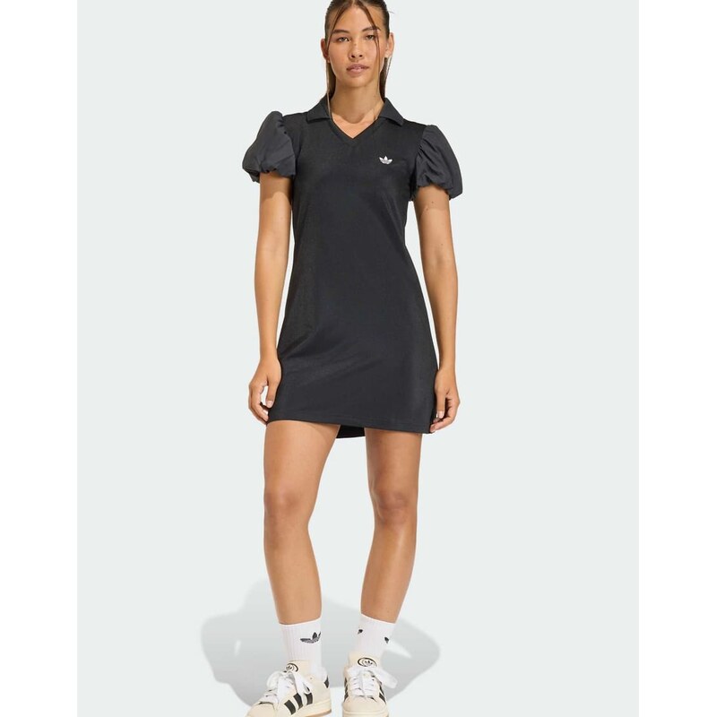 adidas Originals Dress with balloon sleeves in black 115500145
