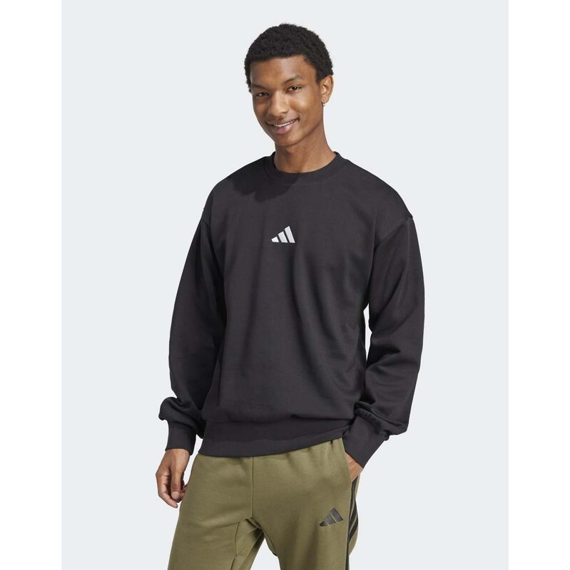 adidas performance Essentials feelcozy fleece sweatshirt in