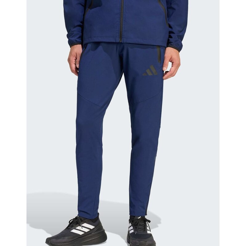 adidas performance Tiro travel woven pants in team navy blue 2 /