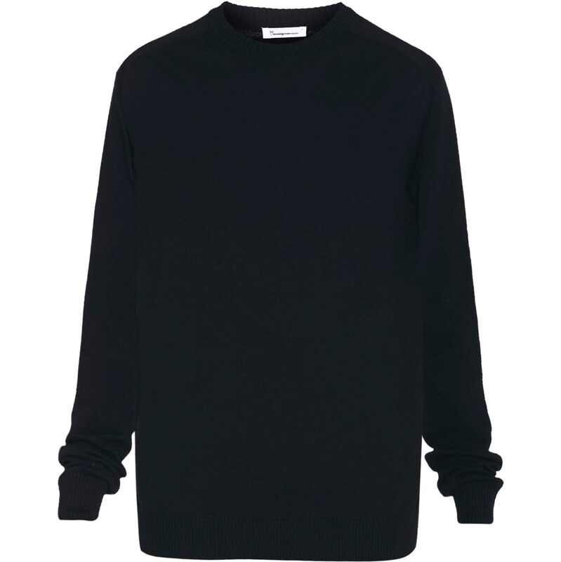 KnowledgeCotton Apparel Svetr námořnická modř