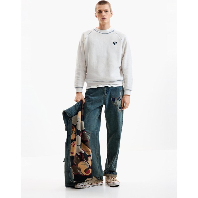 Desigual Mikina offwhite