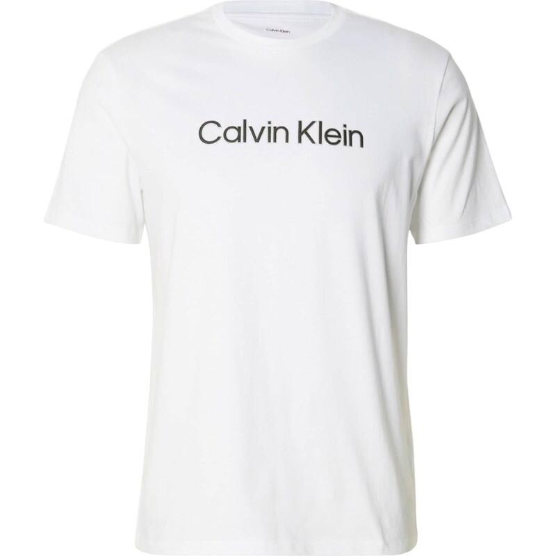 Calvin Klein Tričko 30S stříbrně šedá / černá / bílá