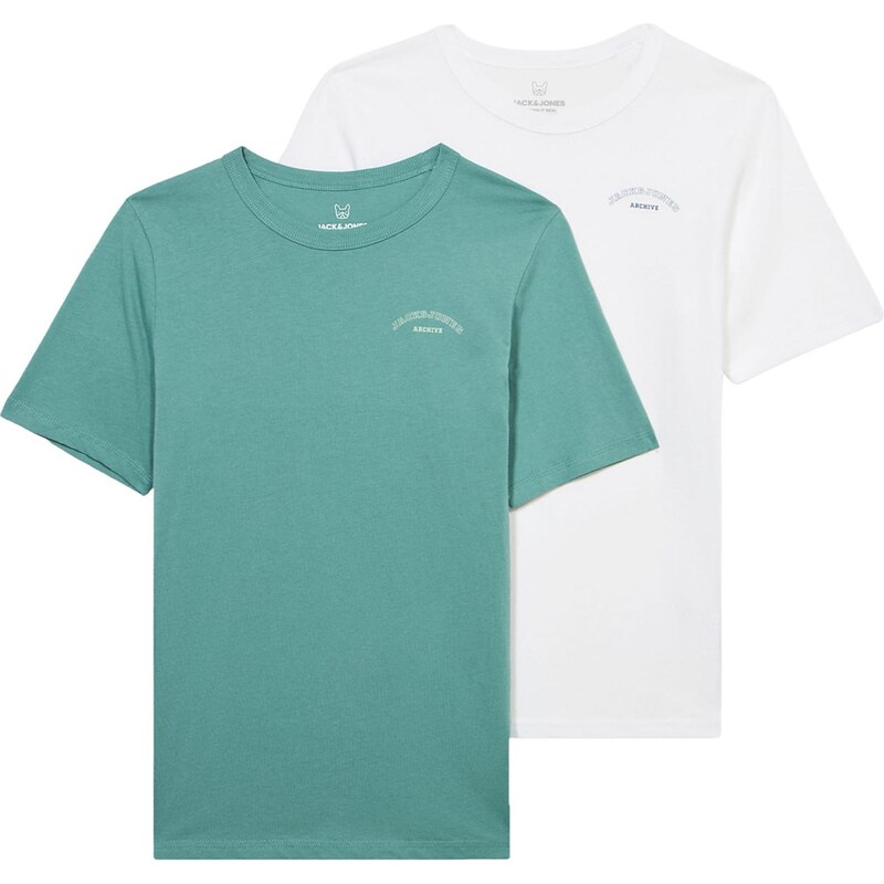 Jack & Jones Junior Tričko JJCOLLEGE námořnická modř /