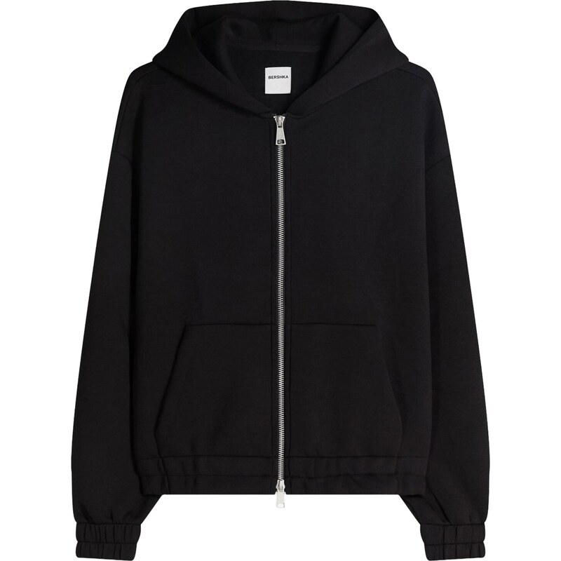 Bershka Mikina černá