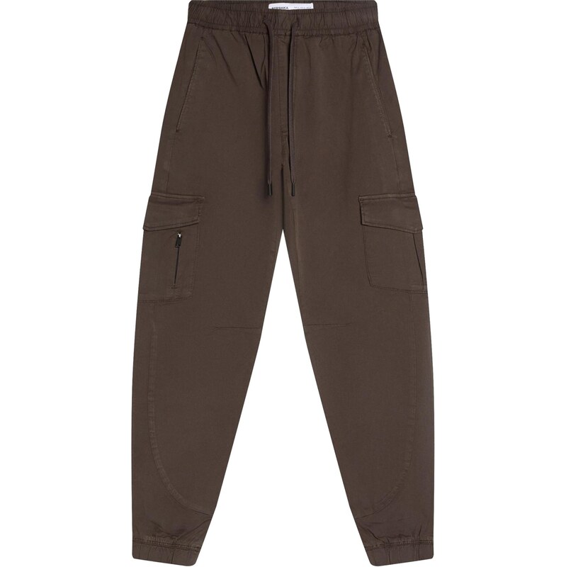 Bershka Kapsáče čokoládová