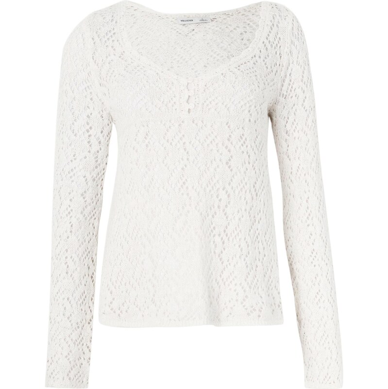 HOLLISTER Svetr 'BOHO STARSKY' světle šedá