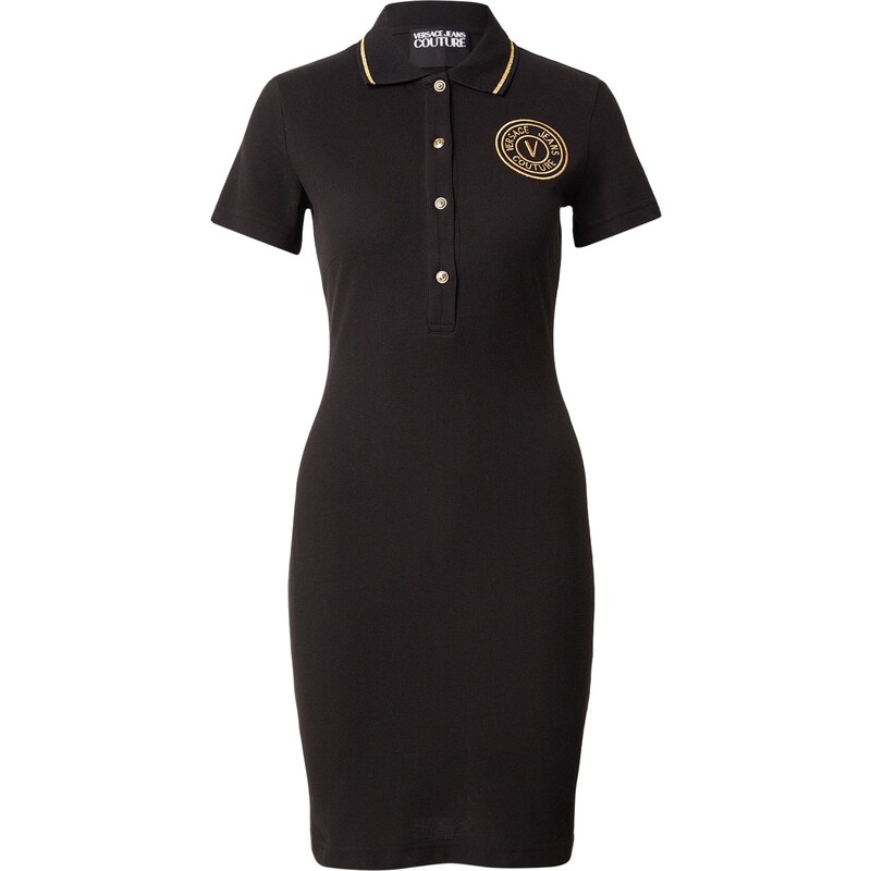 Versace Jeans Couture Šaty zlatá / černá