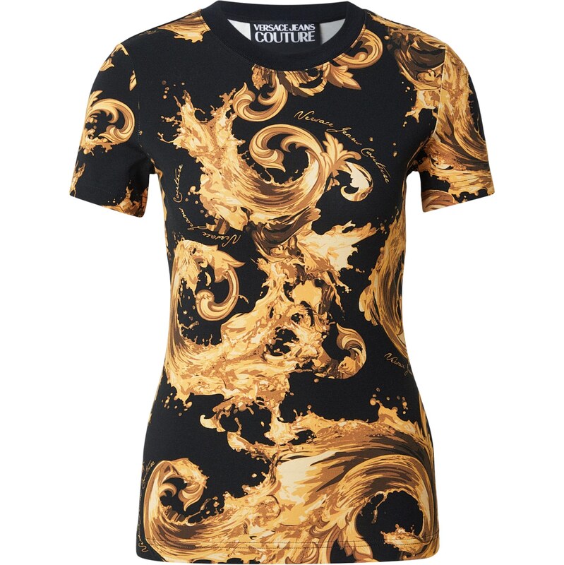 Versace Jeans Couture Tričko žlutá / medová / černá 112803129